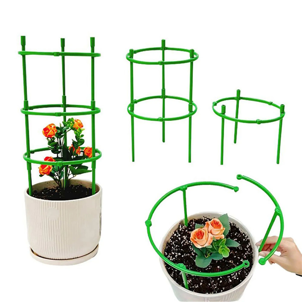 Vine Climbing Plastic - دعامة نباتات بلاستيكية نصف دائرية، قضيب