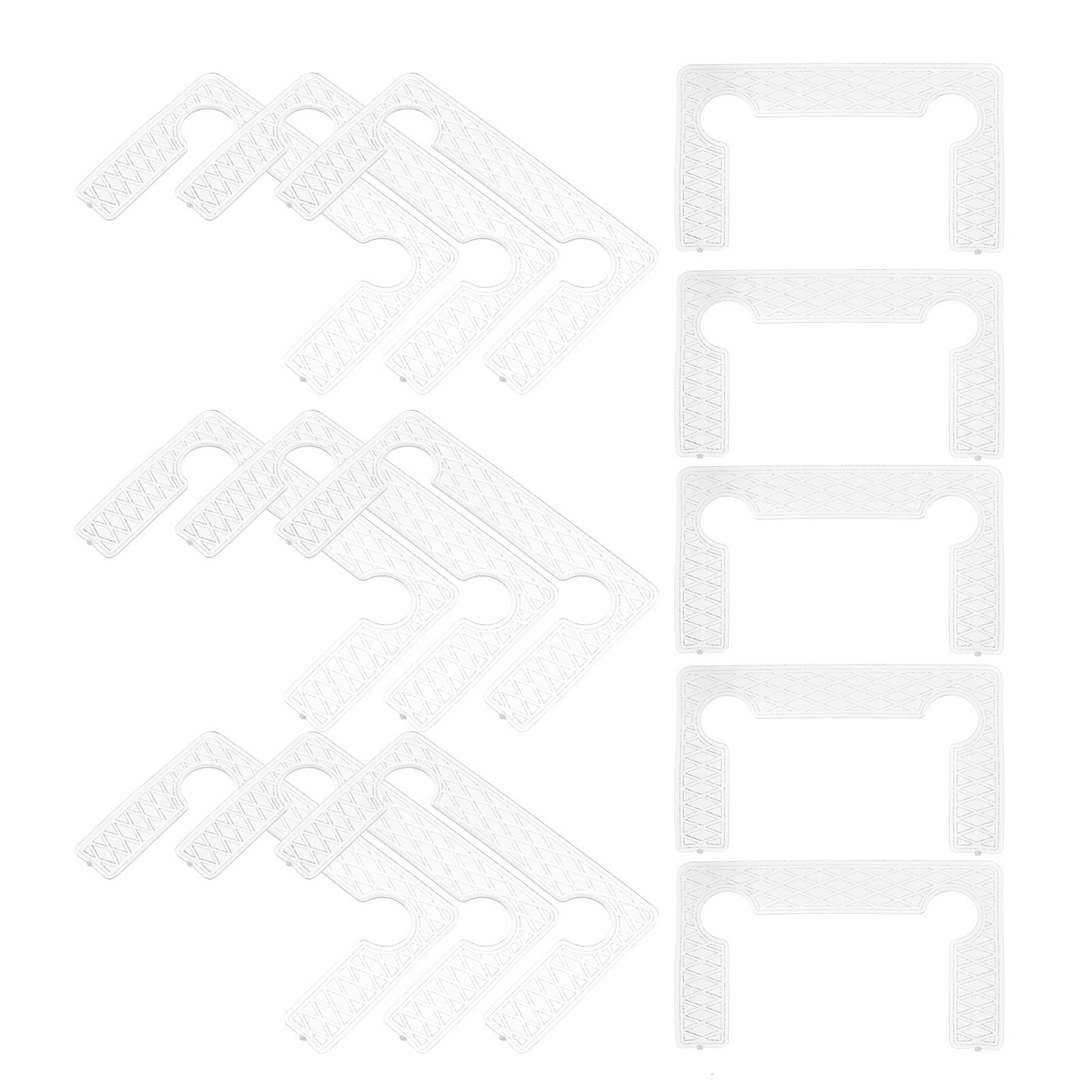 40 قطعة من وسادات المطاط الشفا - مراجعة Glass Door Hinge وسعره