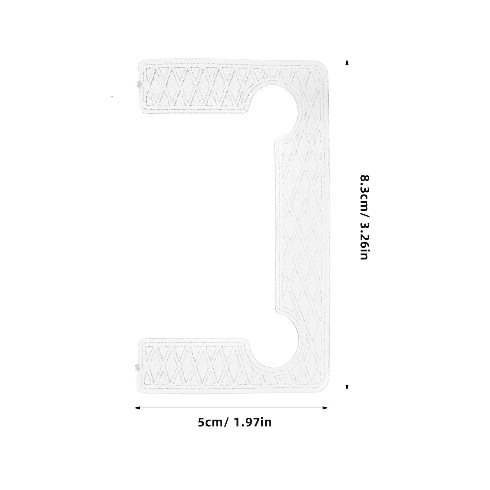 40 قطعة من وسادات المطاط الشفا - مراجعة Glass Door Hinge وسعره