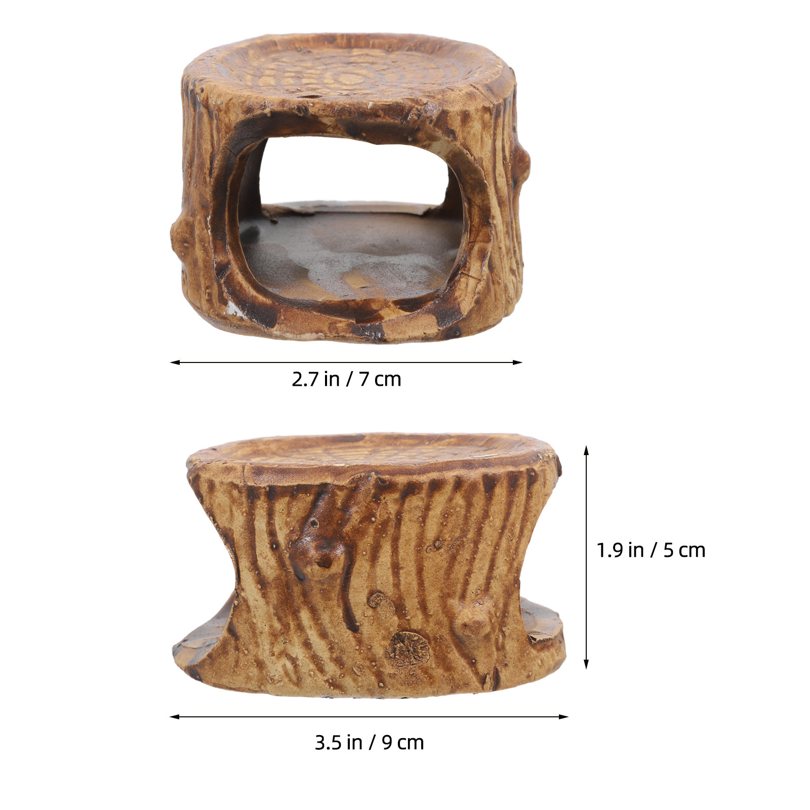 ديكور سيراميك لحوض السمك على ش - مراجعة Hide Cave Ceramic وسعره