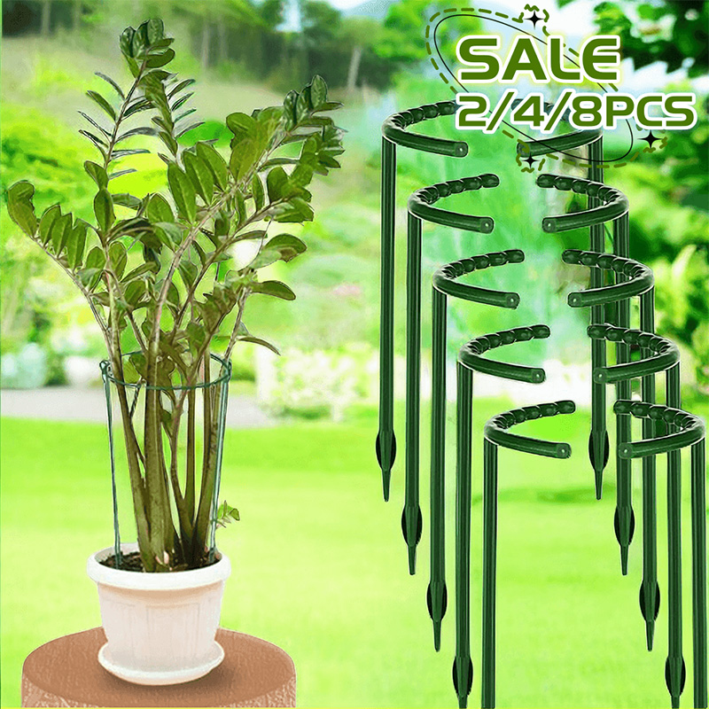 2/4/8 قطع إطار دعم نباتات بلاس - مراجعة Vine Climbing Plastic وسعره
