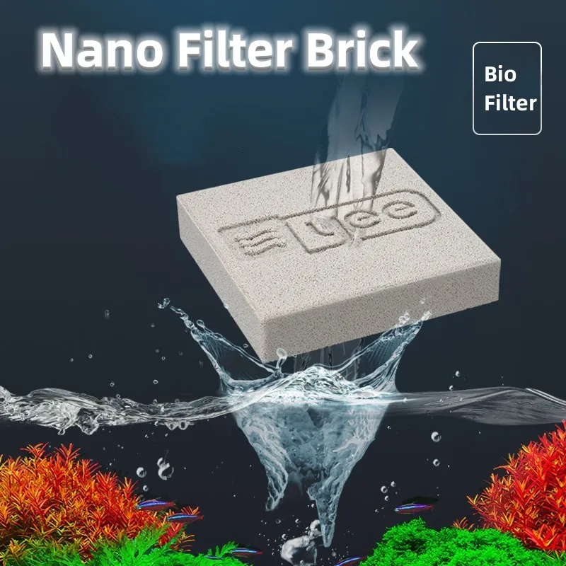 1/2 قطعة وسائط ترشيح نانو سيرا - مراجعة Aquael Filter Fzn وسعره