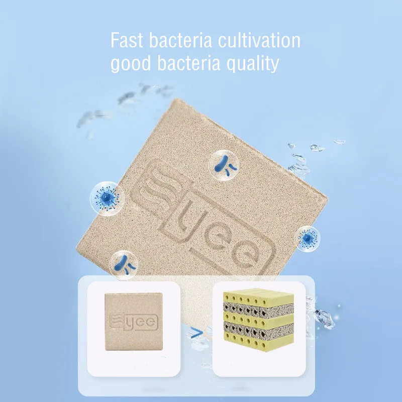 1/2 قطعة وسائط ترشيح نانو سيرا - مراجعة Aquael Filter Fzn وسعره