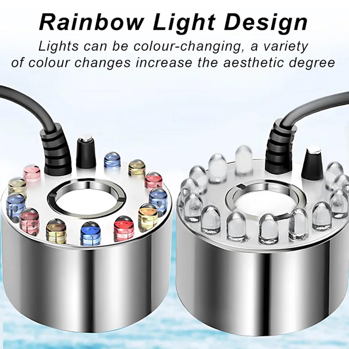 صانع ضباب Led صغير مبيد بركة م - مراجعة Terrarium Fogger Ultrasonic وسعره