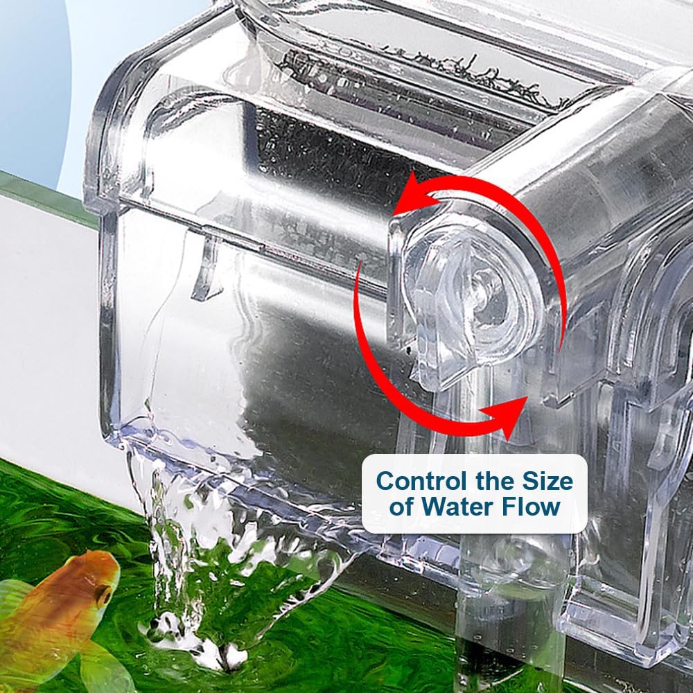 فلتر معلق جديد للأحواض السمكية - مراجعة Aquael Filter Fzn وسعره